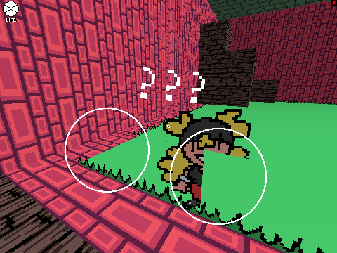 Uh oh spaghettio THAT GRASS CUT A CHUNK OUT OF HER!!! OH GOD SOMEONE DO SOMETHING!!!!!!! D: