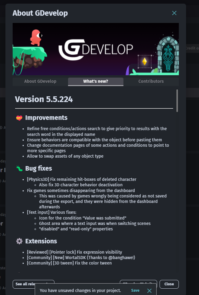 Resource bars not visble while playing - Bugs reports - GDevelop Forum