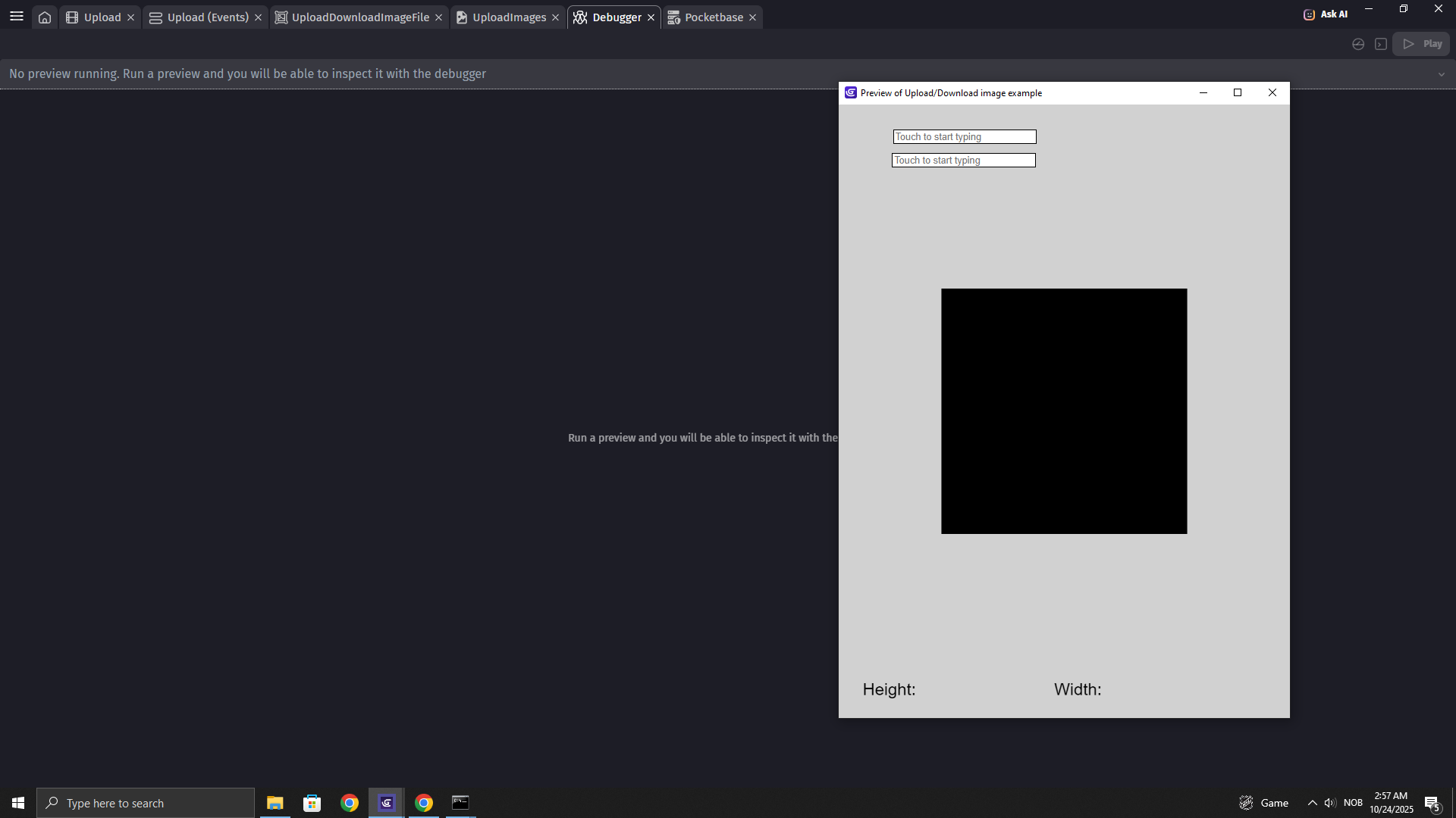 Gdevelop windows debug not opening up - Bugs reports - GDevelop Forum