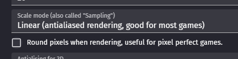 Smooth camera smearing objects when moving - How do I...? - GDevelop Forum
