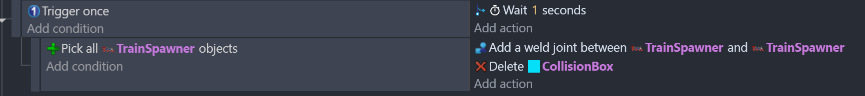 Connecting two of the SAME object with physics joints - How do I ...