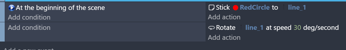 Stick problem in rotation - How do I...? - GDevelop Forum