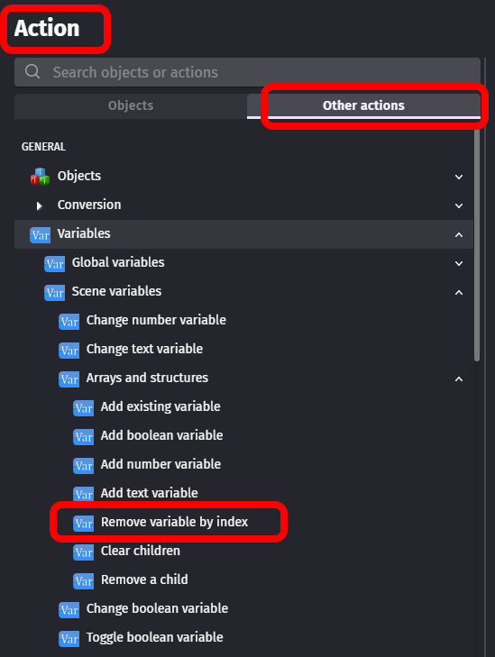 Variable Array To Create Dynamic Random Event - How Do I? - Gdevelop 