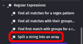 Split String Function - How do I...? - GDevelop Forum