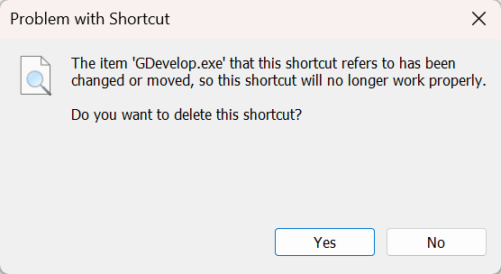 gdevelop gone