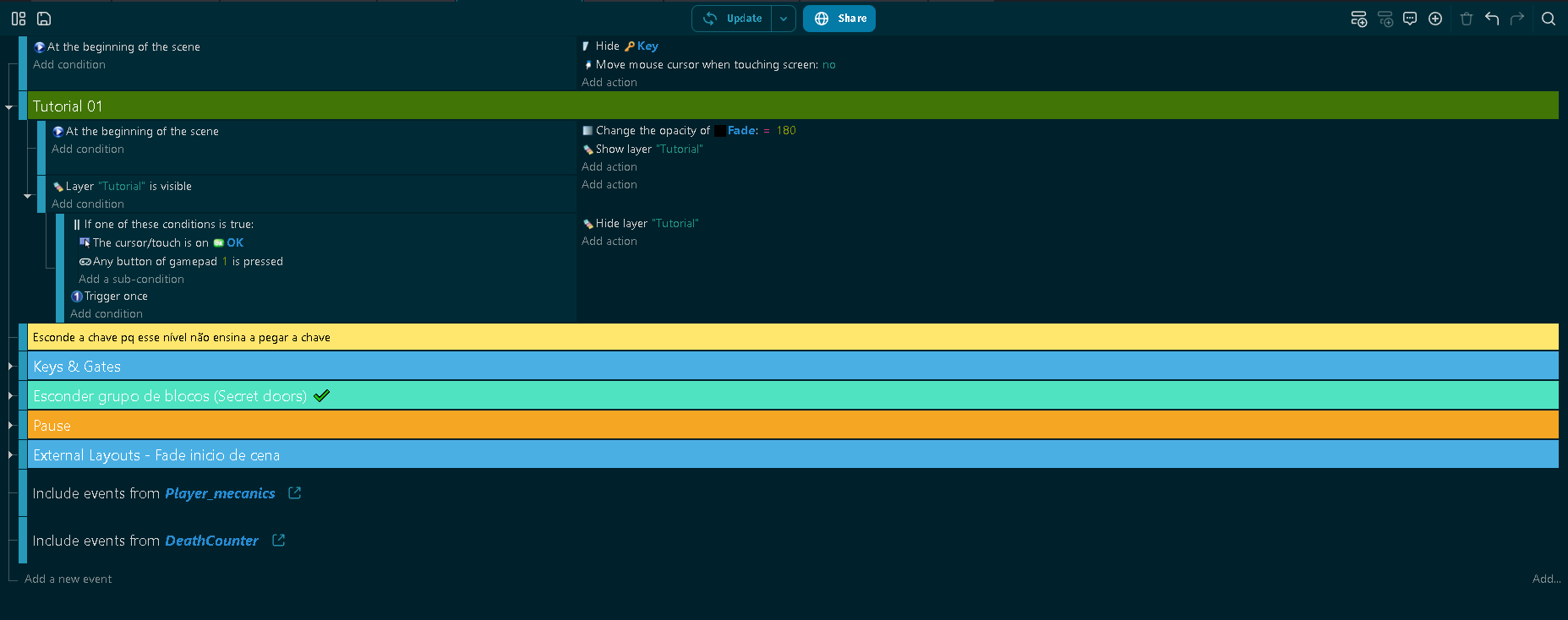 Move cursor when touching the screen not working - Bugs reports 