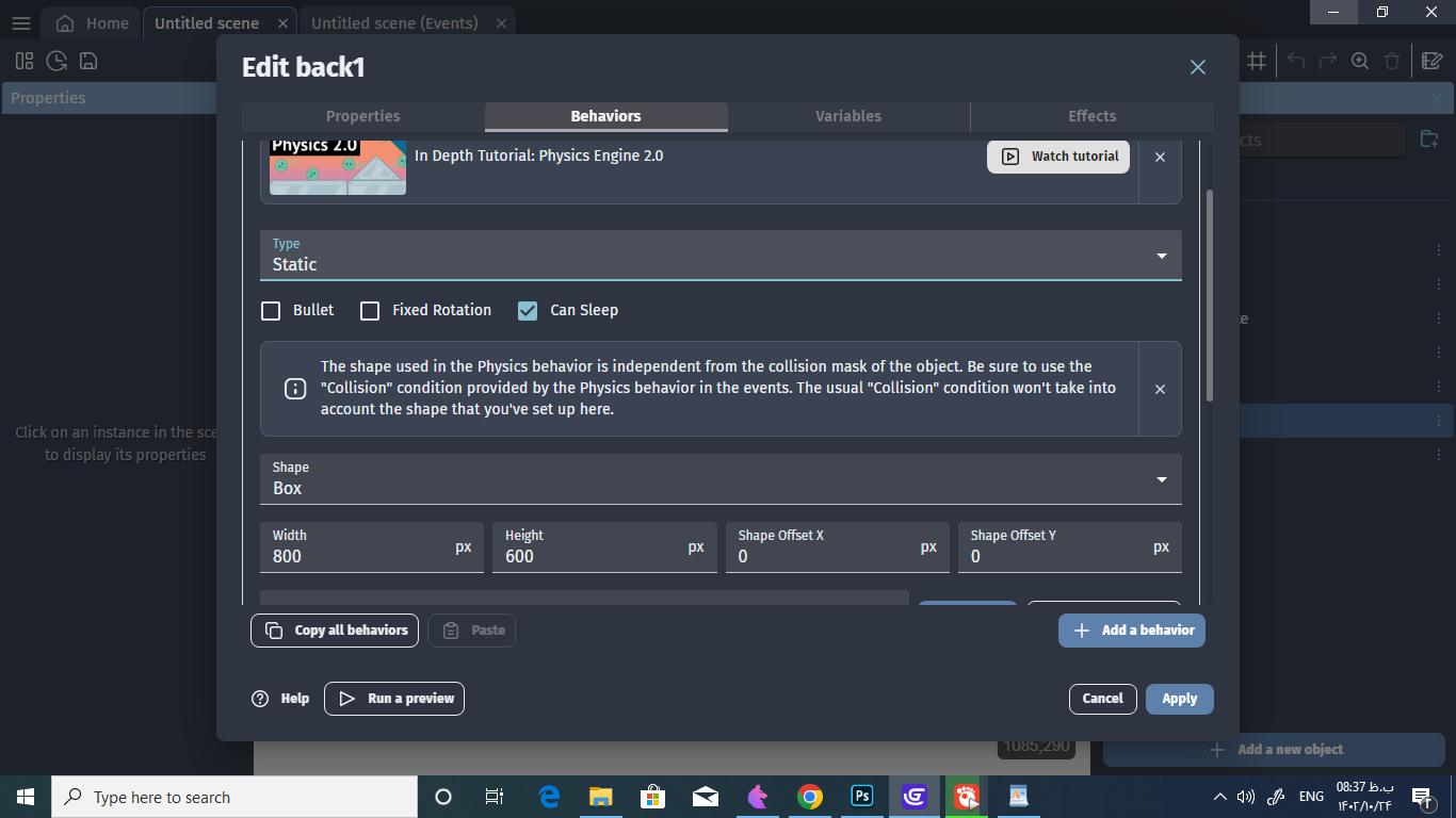Why I encounter to this issue? - How do I...? - GDevelop Forum